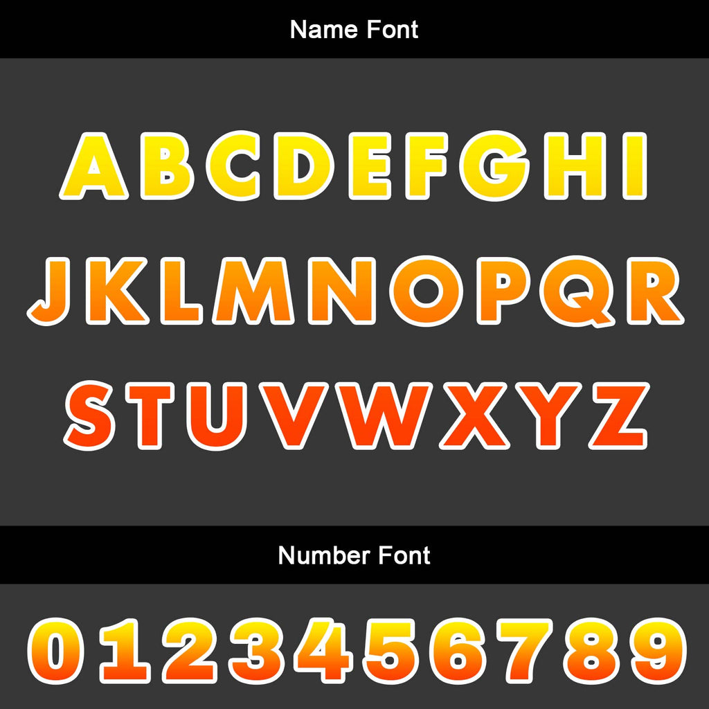 Custom Orange Yellow Basketball Jersey Uniform Suit Printed Your Logo Name Number enthsush