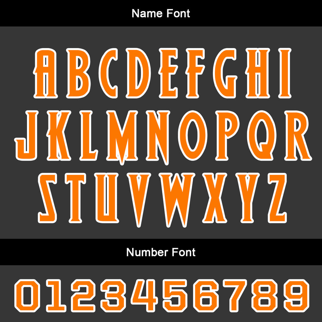 Custom Black Orange Soccer Jerseys for Men Women Personalized Soccer Uniforms for Adult and Kid enthsush