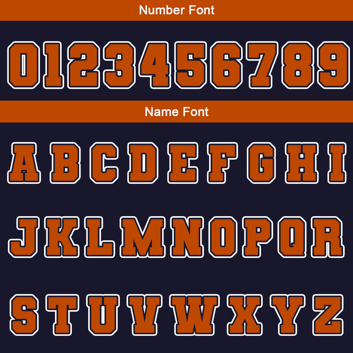 Custom Navy White Orange Waterproof Varsity Jackets Personalized Stitched Name Number Logo to Letterman Jackets enthsush