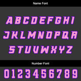 Custom Purple Pink Basketball Jersey Uniform Suit Printed Your Logo Name Number