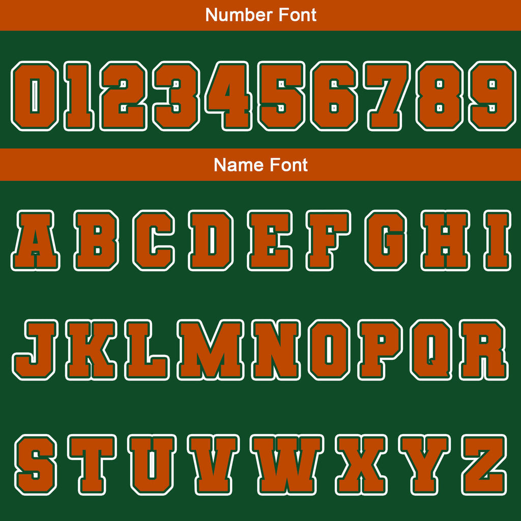 Custom Green White Orange Waterproof Varsity Jackets Personalized Stitched Name Number Logo to Letterman Jackets enthsush