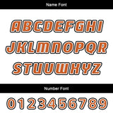 Custom Blue Orange Reversible Basketball Suit for Adults and Kids Personalized Jersey