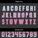 Custom Black Pink Jerseys for Men Women Personalized Soccer Uniforms for Adult and Kid