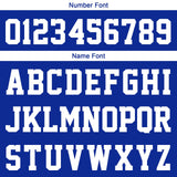 Custom Royal Sleeve Hoodies for Men Women Shirts with Hoods Printed Name Logo