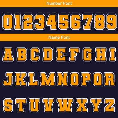 Custom Navy White Yellow Waterproof Varsity Jackets Personalized Stitched Name Number Logo to Letterman Jackets enthsush