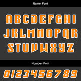 Custom White Orange Basketball Jersey Uniform Suit Printed Your Logo Name Number