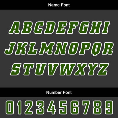 Custom Olive Green Basketball Jersey Uniform Suit Printed Your Logo Name Number enthsush