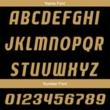 Custom Black Gold Basketball Soccer Football Shooting Long T-Shirt for Adults and Kids