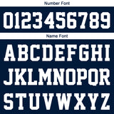 Custom Navy Sleeve Hoodies for Men Women Shirts with Hoods Printed Name Logo