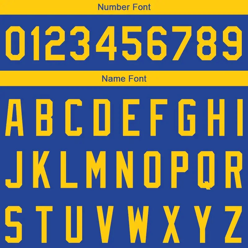 Custom Stitched Basketball Jersey for Men, Women And Kids Royal-Yellow-White enthsush