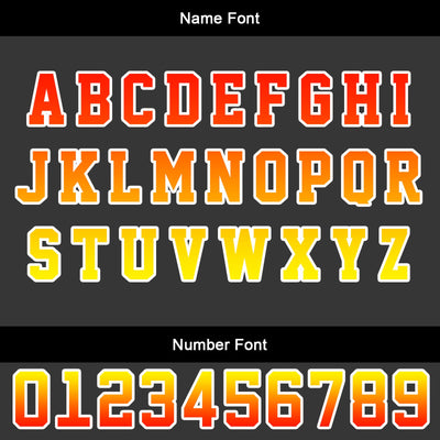 Custom Yellow Orange Jerseys for Men Women Personalized Soccer Uniforms for Adult and Kid enthsush