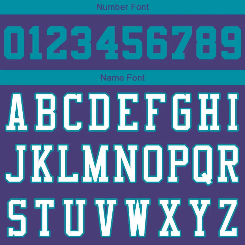 Custom Stitched Basketball Jersey for Men, Women And Kids Purple-Teal-White enthsush