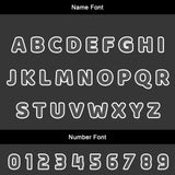 Custom Black White Jerseys for Men Women Personalized Soccer Uniforms for Adult and Kid