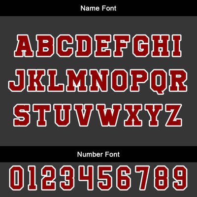 Custom Black Red Basketball Jersey Uniform Suit Printed Your Logo Name Number enthsush