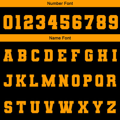 Custom Black Yellow Waterproof Varsity Jackets Personalized Stitched Name Number Logo to Letterman Jackets enthsush