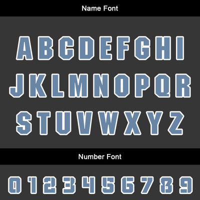 Custom Gray Blue Jerseys for Men Women Personalized Soccer Uniforms for Adult and Kid enthsush