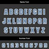 Custom Gray Blue Jerseys for Men Women Personalized Soccer Uniforms for Adult and Kid