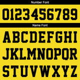 Custom Yellow Sleeve Hoodies for Men Women Shirts with Hoods Printed Name Logo
