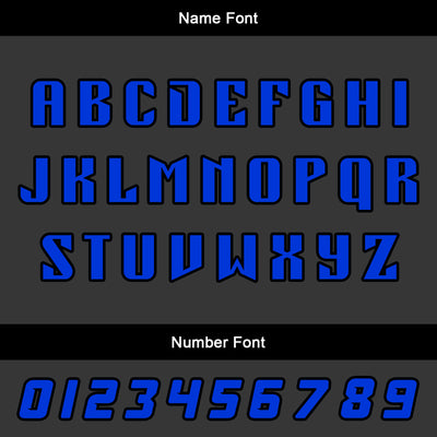 Custom Black Blue Basketball Jersey Uniform Suit Printed Your Logo Name Number enthsush