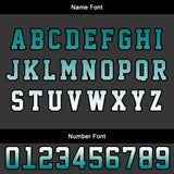 Custom White Jerseys for Men Women Personalized Soccer Uniforms for Adult and Kid