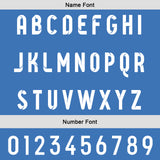 Custom Grey Blue Reversible Football Jersey Personalized Gradient Football Shirts for Men Printed Team Name Number Logo