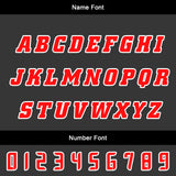 Custom Orange Red Jerseys for Men Women Personalized Soccer Uniforms for Adult and Kid