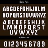 Custom Black Brown Jerseys for Men Women Personalized Soccer Uniforms for Adult and Kid