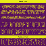 Custom Purple Baseball Jersey Personalized Baseball Shirt for Men Women Kids Youth