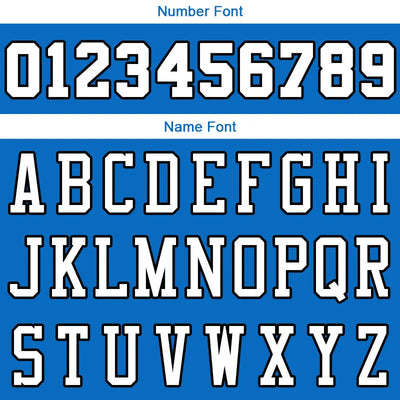 Custom Stitched Basketball Jersey for Men, Women And Kids Blue-White-Black enthsush