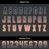 Custom Black Blue Jerseys for Men Women Personalized Soccer Uniforms for Adult and Kid