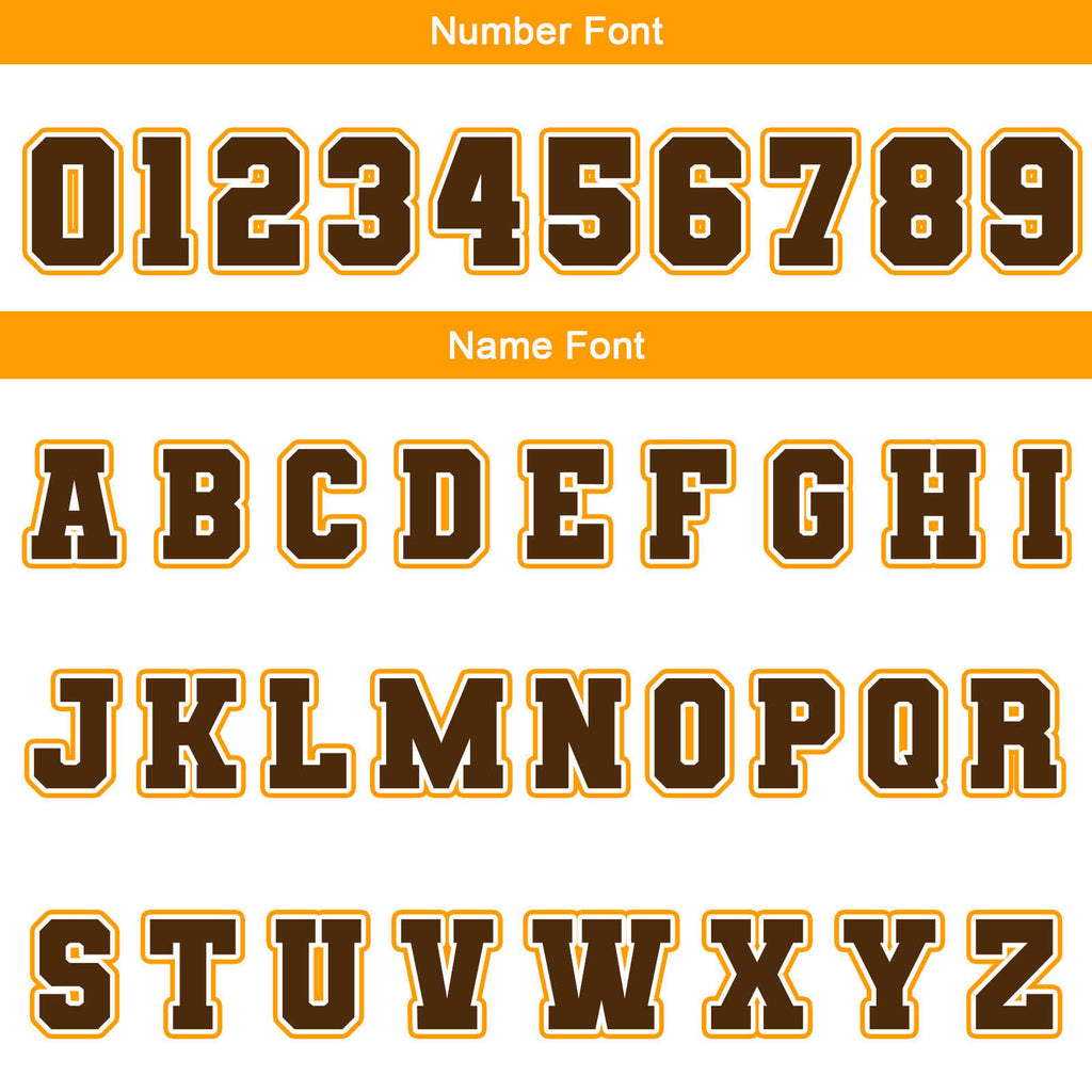 Custom White Yellow Brown Waterproof Varsity Jackets Personalized Stitched Name Number Logo to Letterman Jackets enthsush