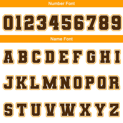 Custom White Yellow Brown Waterproof Varsity Jackets Personalized Stitched Name Number Logo to Letterman Jackets enthsush