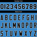 Custom Light Blue Sweatshirt Hoodie For Men Women Girl Boy Print Your Logo Name Number