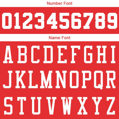 Custom Stitched Basketball Jersey for Men, Women And Kids Red-White-Yellow enthsush