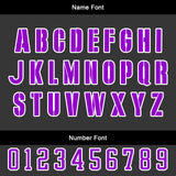 Custom Black Rose Purple Basketball Jersey Uniform Suit Printed Your Logo Name Number