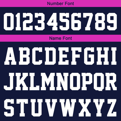 Custom Navy Pink Sleeve Hoodies for Men Women Shirts with Hoods Printed Name Logo enthsush