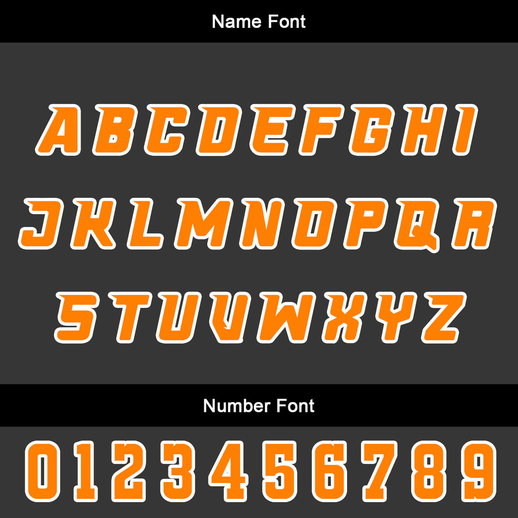 Custom White Blue Orange Basketball Jersey Uniform Suit Printed Your Logo Name Number enthsush
