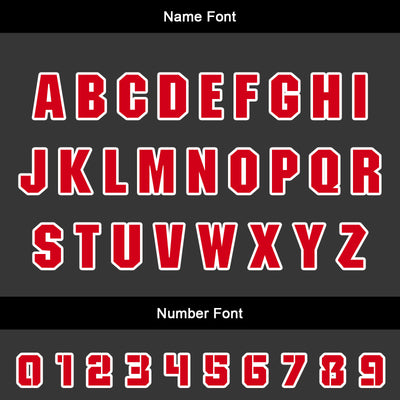Custom Red Jerseys for Men Women Personalized Soccer Uniforms for Adult and Kid enthsush