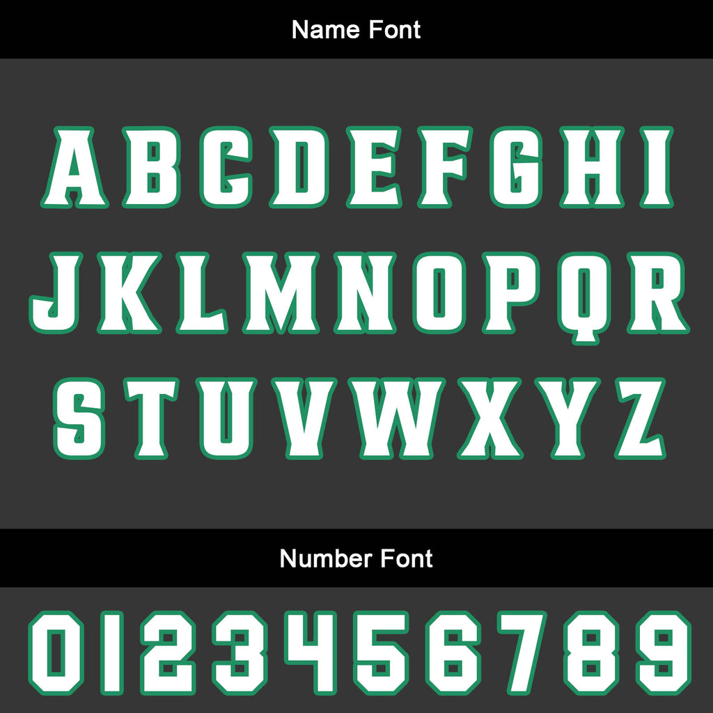 Custom Black Dark Green Basketball Jersey Uniform Suit Printed Your Logo Name Number enthsush
