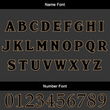 Custom Black Light Brown Soccer Jerseys for Men Women Personalized Soccer Uniforms for Adult and Kid