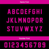 Custom Pink Black Basketball Soccer Football Shooting Long T-Shirt for Adults and Kids