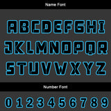 Custom Blue Jerseys for Men Women Personalized Soccer Uniforms for Adult and Kid