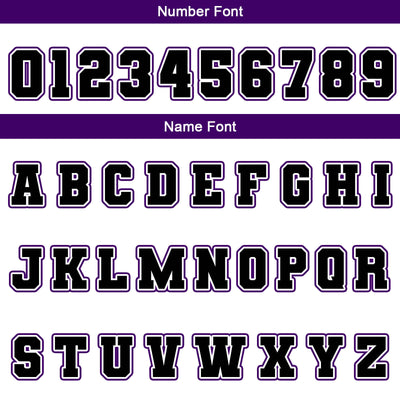 Custom White Purple Black Waterproof Varsity Jackets Personalized Stitched Name Number Logo to Letterman Jackets enthsush