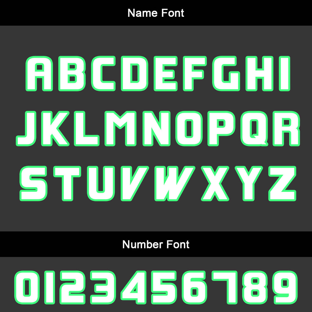 Custom Green Basketball Jersey Uniform Suit Printed Your Logo Name Number enthsush