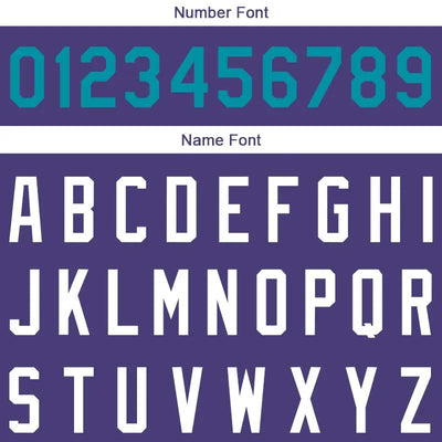 Custom Stitched Basketball Jersey for Men, Women And Kids Purple-Teal-White enthsush