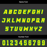 Custom Green Yellow Basketball Jersey Uniform Suit Printed Your Logo Name Number