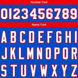 Custom Blue Red Sweatshirt Hoodie For Men Women Girl Boy Print Your Logo Name Number