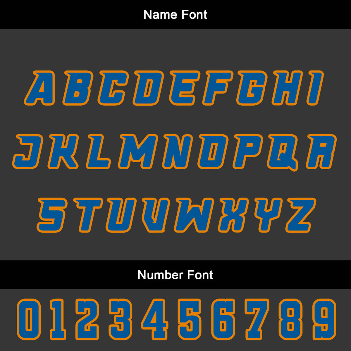 Custom Orange Blue Basketball Jersey Uniform Suit Printed Your Logo Name Number enthsush