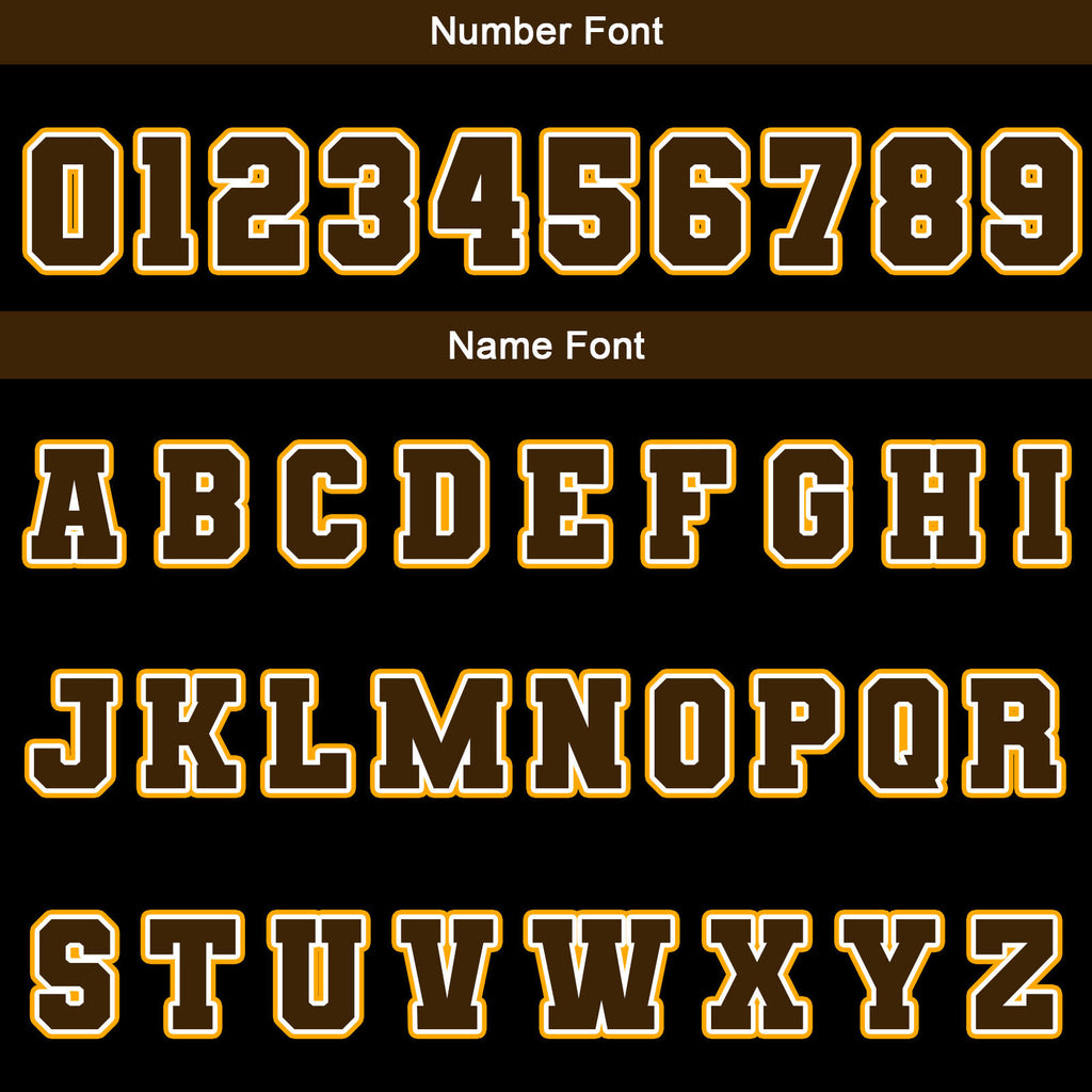 Custom Black Brown Yellow Waterproof Varsity Jackets Personalized Stitched Name Number Logo to Letterman Jackets enthsush