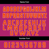 Custom Dark Purple Pink Jerseys for Men Women Personalized Soccer Uniforms for Adult and Kid